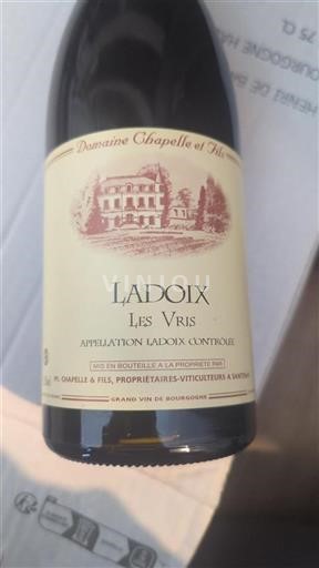 Borgogna Ladoix Domaine Chapelle et Fils Les Vris 2014