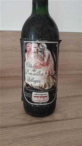 Rosellón Côtes del Roussillon Villages Les Maîtres Vignerons de Tautavel 1988