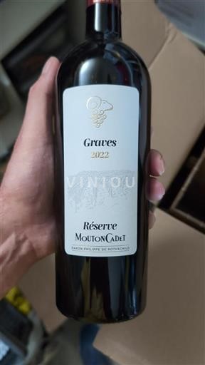 Bordeaux Graves Baron Philippe de Rothschild Réserve Mouton Cadet 2022