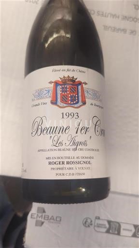 Borgonha Não especificado Premier Cru Roger Rossignol Les Aigrots 1993