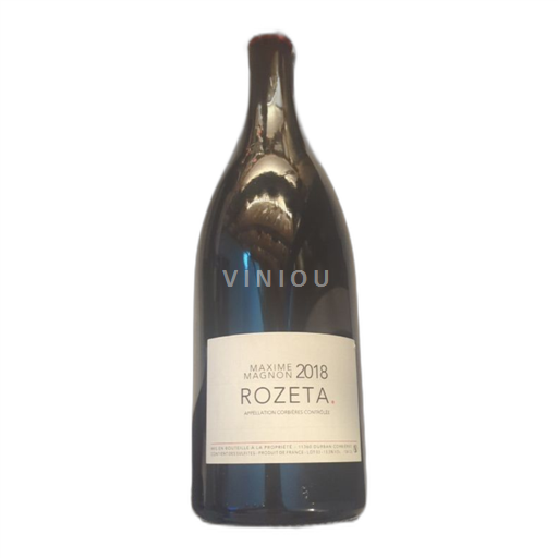Vin Rouge sec Rozeta Domaine Maxime Magnon 2018 France Languedoc Corbières AOC