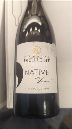Vin Rouge sec Native Domaine Dieu-le-Fit 2018 France Vallée du Rhône AOC