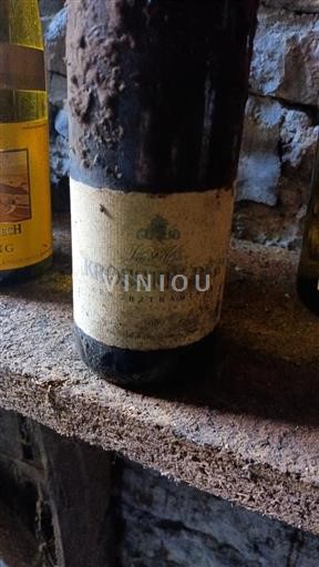 Alsace Gewurztraminer Krossfeld 1989