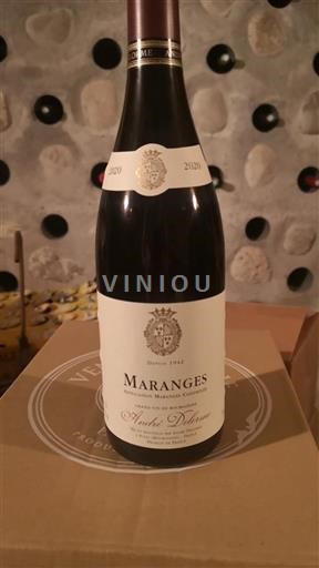 Vin Rouge sec André Delorme 2020 France Bourgogne Maranges AOC