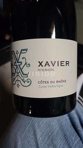 Thung lũng Rhône Côtes-du-rhône Xavier Vignon Vieilles Vignes Không niên vụ