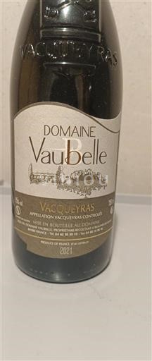 Rhônen laakso Vacqueyras Domaine Vaubelle 2021