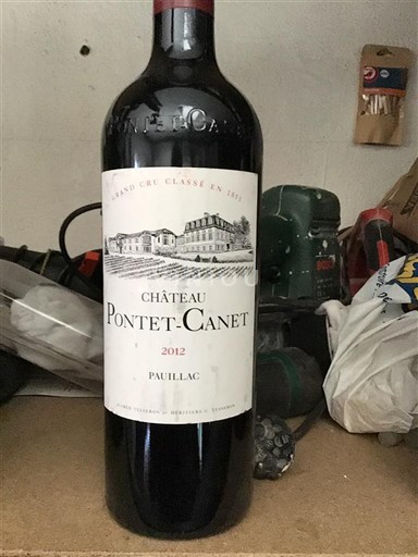 Burdeos Pauillac Grand Cru Château Pontet-Canet 2012