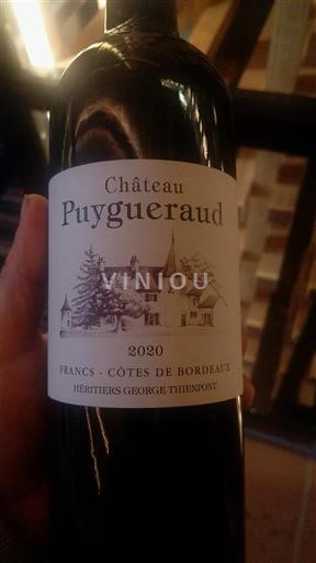 Bordeaux Francs-côtes-de-bordeaux Château Puygueraud 2020