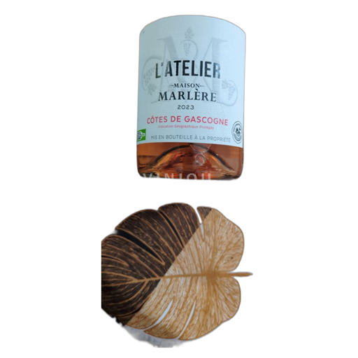Vin Rosé sec L'Atelier Maison Marlère 2023 France Sud-Ouest Côtes de Gascogne IGP