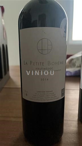 Bordeaux Haut-Médoc La Petite Bohème 2014