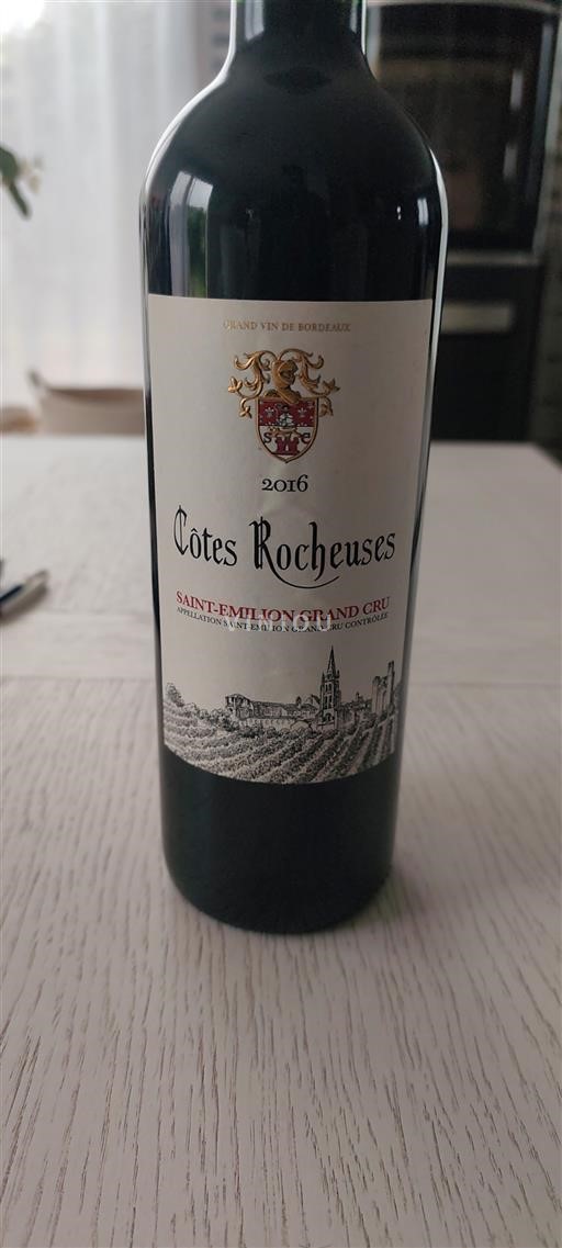 Bordeaux Saint-Émilion Grand Cru Grand Cru Côtes Rocheuses 2016