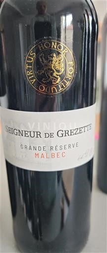 Sud-Ovest Cahors Château Grezette Grande Réserve 2022