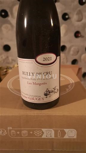 Burgundija Rully Premier Cru Domaine Gaugey Les Margotés 2021