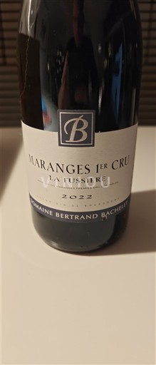 Burgundsko Maranges Premier Cru Domaine Bertrand Bachelet La Fussière 2022