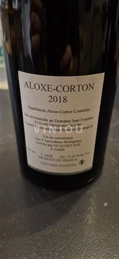 Burgundy Aloxe-Corton Domaine Jean Fournier 2018
