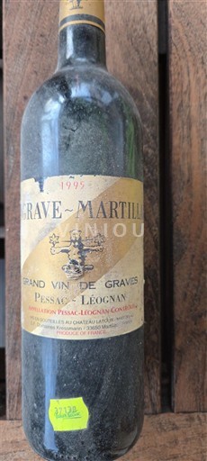 Bordeaux Pessac-Léognan Château Latour-Martillac 1995