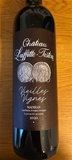 Sud-Ovest Madiran Château Laffitte-Teston Vieilles Vignes 2020