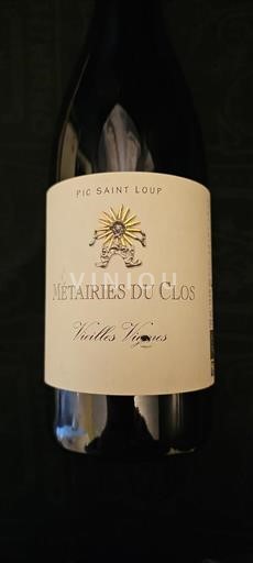 Languedoc Pic-saint-loup Métairies du Clos Vieilles Vignes 2018