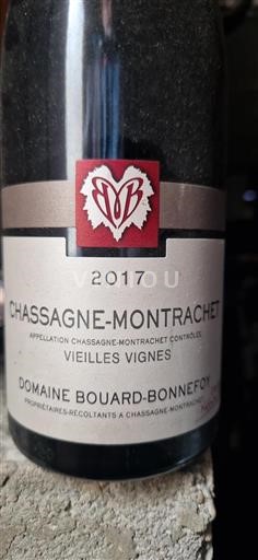 Burgundija Chassagne-Montrachet Domaine Bouard-Bonnefoy Vieilles Vignes 2017