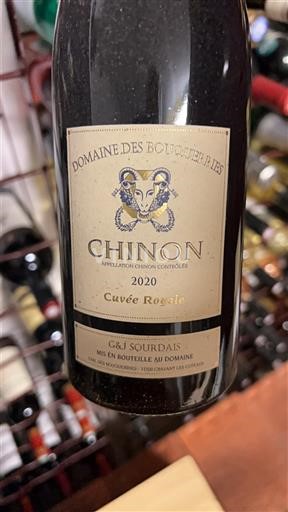 Thung lũng sông Loire Chinon Domaine Des Bouquerries Royale 2020