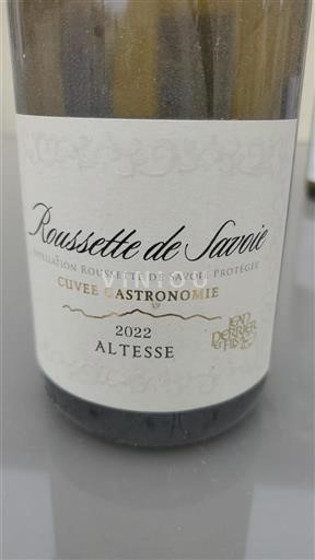 Savoie och Bugey Roussette de Savoie Jean Perrier et Fils Gastronomie 2022