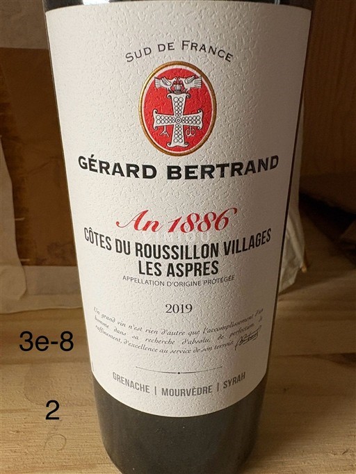 Roussillon Não especificado Gérard Bertrand An 1886 2019