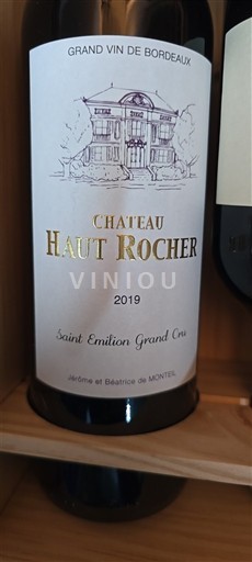 Bordeaux Saint-Émilion Grand Cru Grand Cru Château Haut Rocher 2019