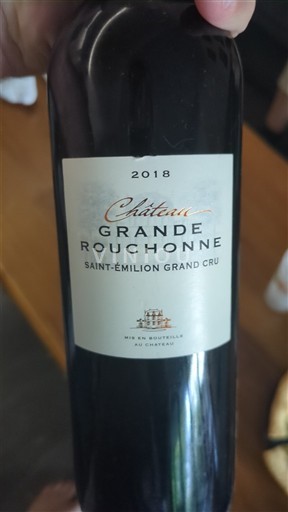 Bordeaux Saint-Émilion Grand Cru Grand Cru Château Grande Rouchonne La Croix 2018