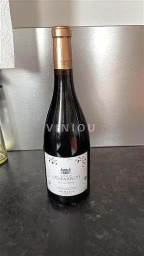 Vin Rouge sec Les Alysses Château L'Esparrou Non millésimé France Roussillon Côtes-du-roussillon AOC