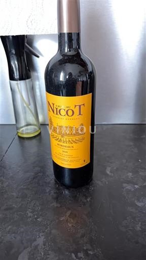 Bordeaux Château Nicot 2020