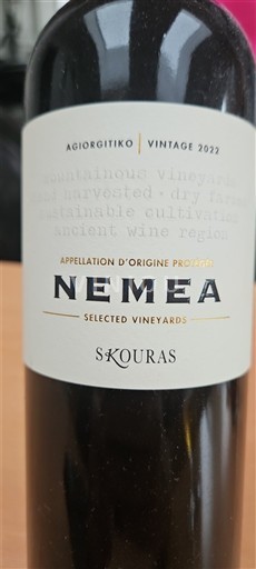 Peloponnesos Nemea Skouras Selected Vineyards 2022