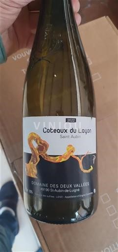 Loiretal Nicht spezifiziert Domaine Des Deux Vallées Coteaux du Layon 2022