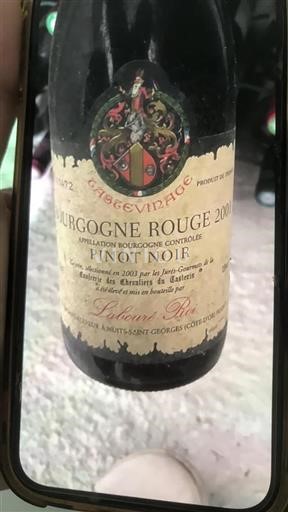 Burgundy Labouré-Roi Tastevinage 2001