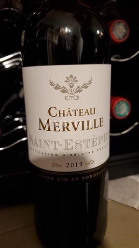Bordeaux Saint-Estèphe Château Merville 2019