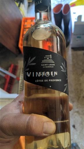 Provansa Côtes-de-Provence Saint-Louis la Manuelle Seren Neleten.