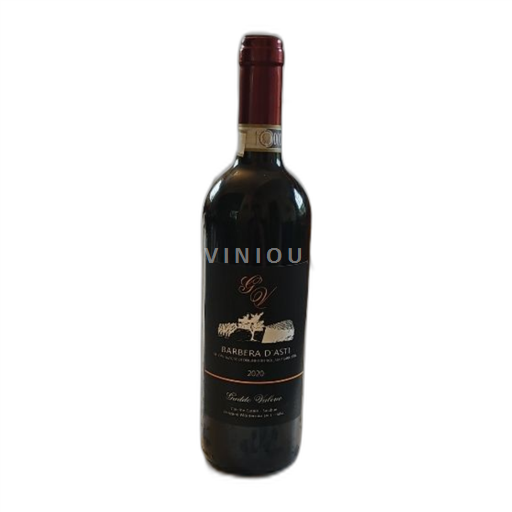 Vin Rouge sec Gaddo Valerio 2020 Italie Piémont Barbera d'Asti DOC