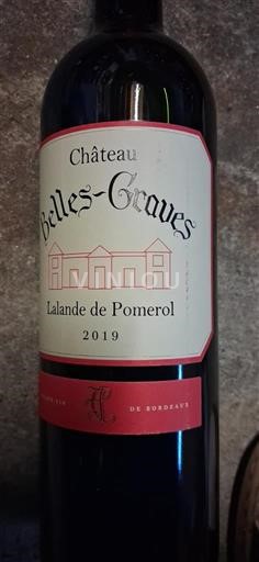 Bordeaux Lalande-de-pomerol Château Belles-Graves 2019