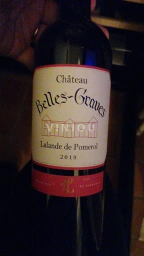 Bordeaux Lalande-de-pomerol Château Belles-Graves 2019