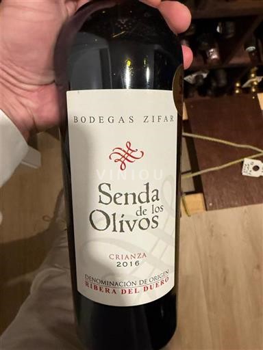 Castille et León Ribera del Duero Bodegas Zifar Senda de los Olivos 2016