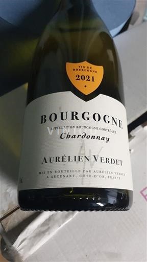 Vin Blanc sec Chardonnay Aurélien Verdet 2021 France Bourgogne AOC