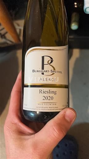 Elsass Riesling Burghart-Spettel 2020