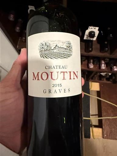 Bordeaux Graves Château Moutin 2015