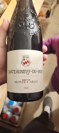 Rhônevallei Châteauneuf-du-Pape Baron de Monte-Carlo 2022