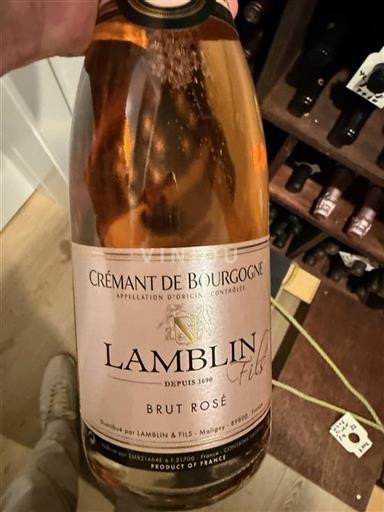 Borgogna Crémant di Borgogna Lamblin & Fils Brut Rosé Senza annata