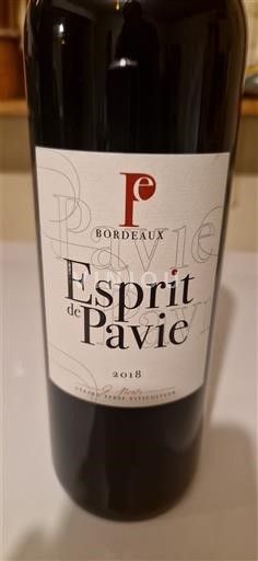 Бордо Pavie Esprit de Pavie 2018