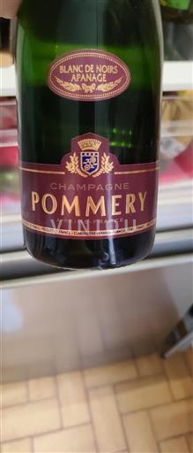 Samppanja Pommery Blanc de Noirs Apanage Ei vuosikertaa