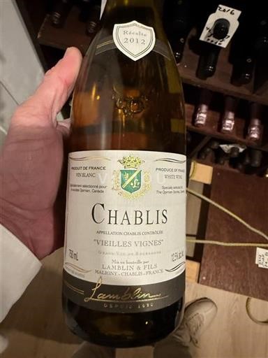 Borgogna Chablis Lamblin & Fils Vieilles Vignes 2012