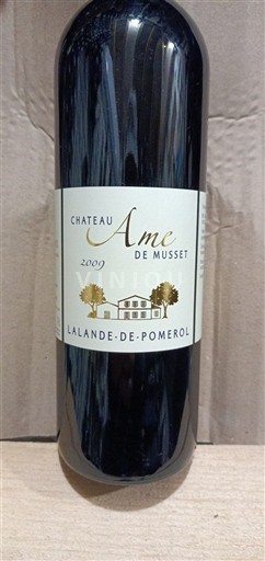 Bordeaux Lalande-de-pomerol Château Ame de Musset 2009