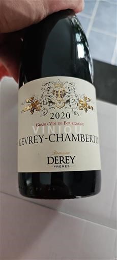 Burgundi Gevrey-Chambertin Domaine Derey Frères 2020