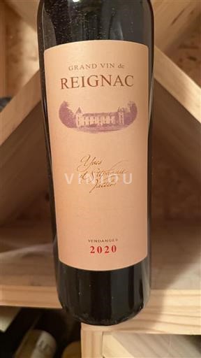 Bordeaux Bordeaux Supérieur Reignac Grand Vin de Reignac 2020
